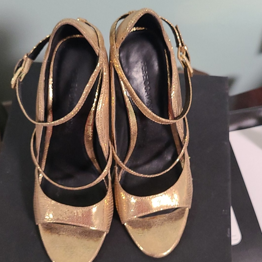 Gold Sandals